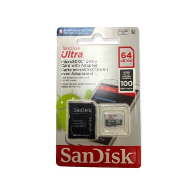 Tarjeta Micro SD 64 GB Sandisk ultra Clase 10 Tarjeta Micro SD 64 GB Sandisk ultra Clase 10