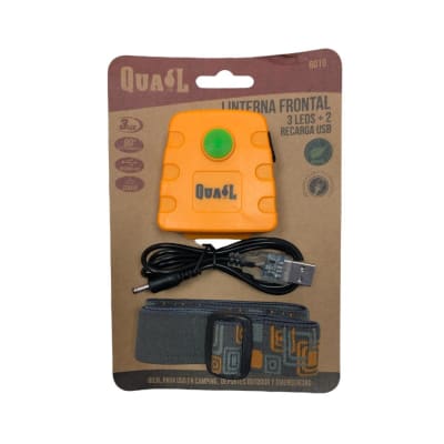 Linterna Frontal Quail 3 Led
