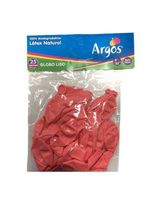 Globos Lisos Rosa 25 Unidades 9