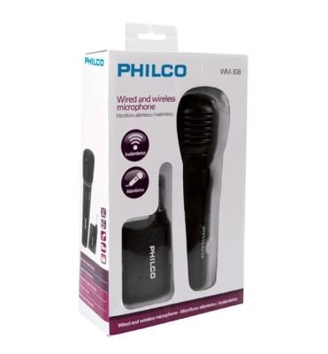 Microfono Inalámbrico Philco WM308