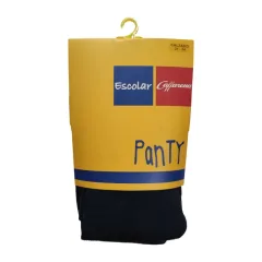 Panty acanalada azul