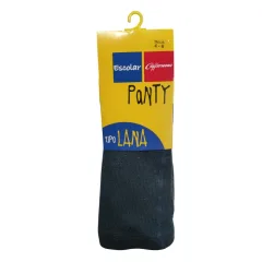 Panty lana azul