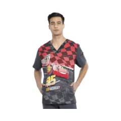 Top clinico hombre estampado Tooniforms TF700