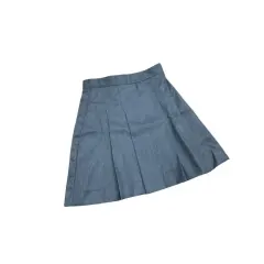 Falda escolar gris