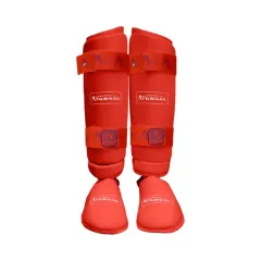 Canillera con empeinera WKF APPROVED Arawaza rojo