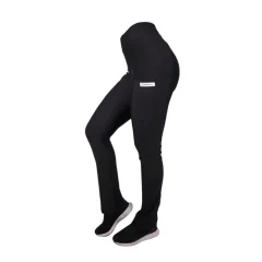 Calza ULTRA ELASTICADA spandex 2 bolsillos NEGRO