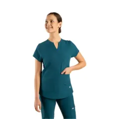 Top clinico COMFORT SCORPI verde petroleo