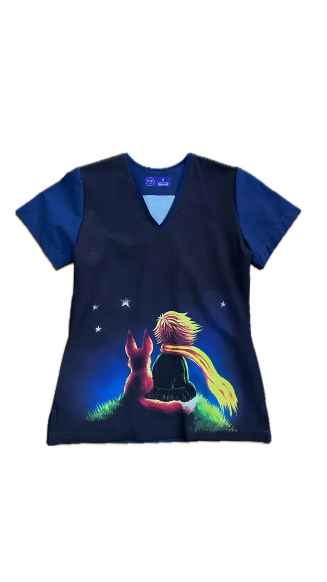 Top principito 3DC azul marino1