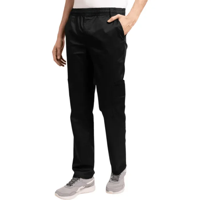 Pantalon chef WORK SKORPI Negro1