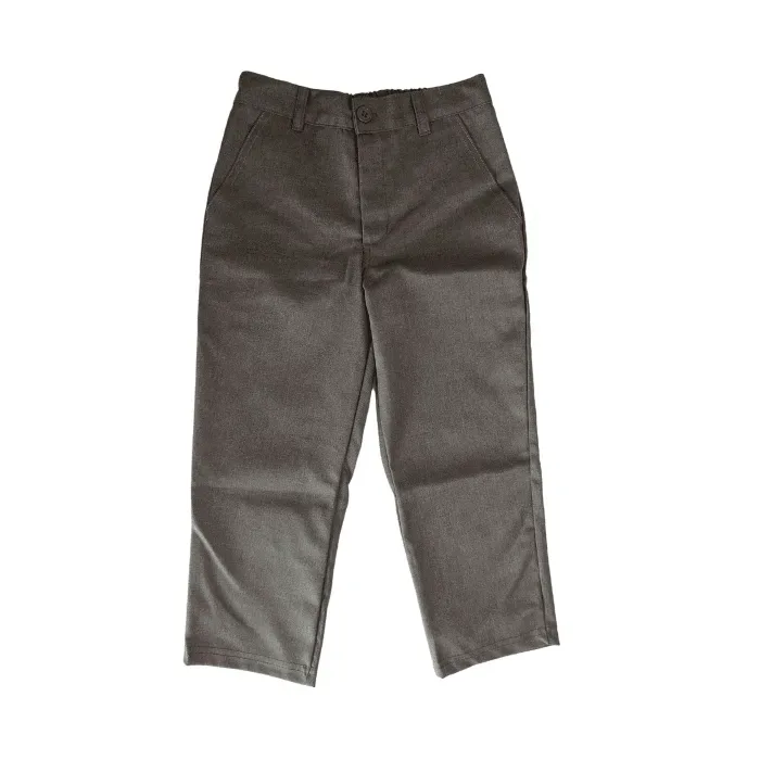Pantalon escolar gris media cintura1