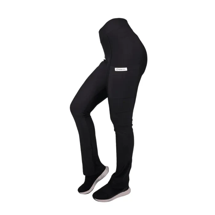 Calza ULTRA ELASTICADA spandex 2 bolsillos NEGRO1