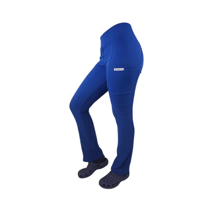 Calza spandex 2 bolsillos AZUL REY1