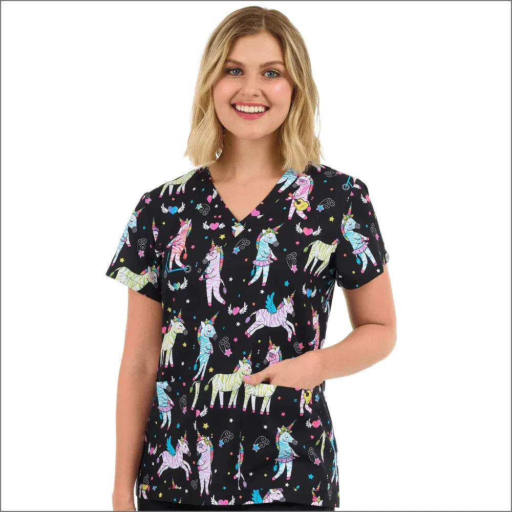 Top clinico 1054 Ava Therese ZEBRA PRIDE1