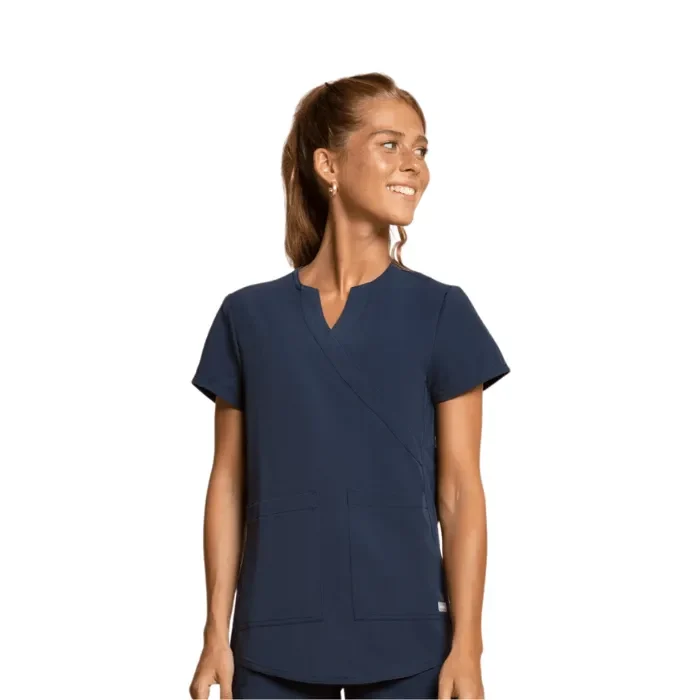 Top clinico COMFORT SCORPI azul marino1