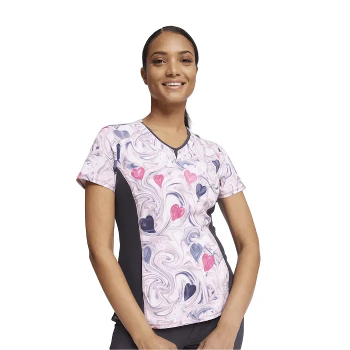 Top clinico IFlex Cherokee rosado1