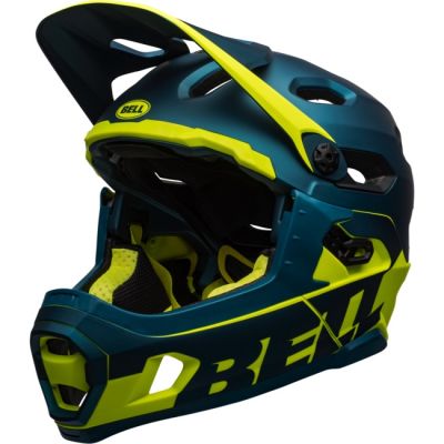 Casco Super DH Mips FLEX BLU/HIVZ Casco Super DH Mips FLEX BLU/HIVZ