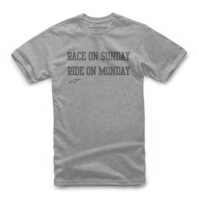 Polera Monday Grey Heather Polera Monday Grey Heather