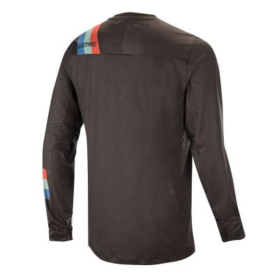 Jersey Alps 4.0 LS Melange Dark Gry Teal Red Jersey Alps 4.0 LS Melange Dark Gry Teal Red