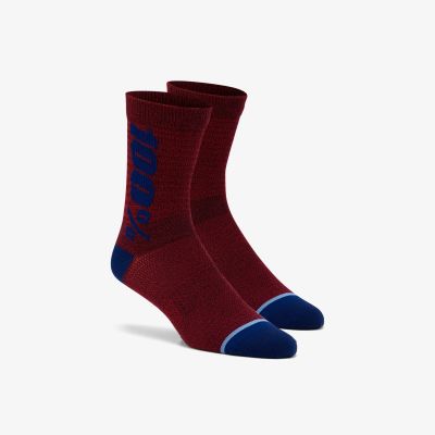 Calcetas Rythym Merino Brick Heather Calcetas Rythym Merino Brick Heather