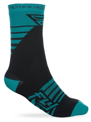 Calcetas Factory rider Teal/Blk Calcetas Factory rider Teal/Blk