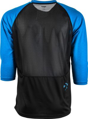 Jersey Ripa 3/4 Black Blue Jersey Ripa 3/4 Black Blue