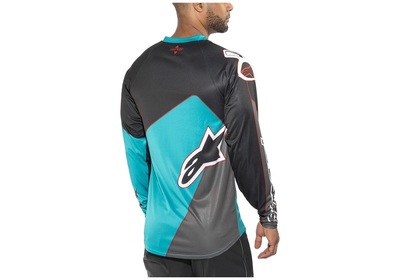 Jersey Vector L/s Blk/Blue Jersey Vector L/s Blk/Blue