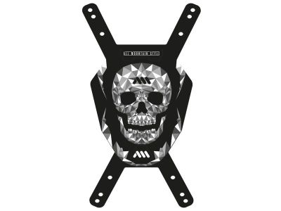 Number Plate Skull/Black Number Plate Skull/Black
