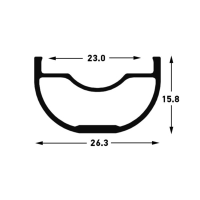 Llanta Crest MK3 32H i.23 Llanta Crest MK3 32H i.23