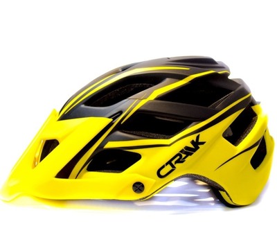 Casco Kapra Ylw/Blk Casco Kapra Ylw/Blk