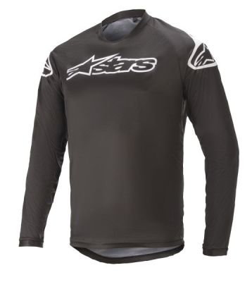 Jersey Bike Racer V2 LS Blk/Wht Jersey Bike Racer V2 LS Blk/Wht