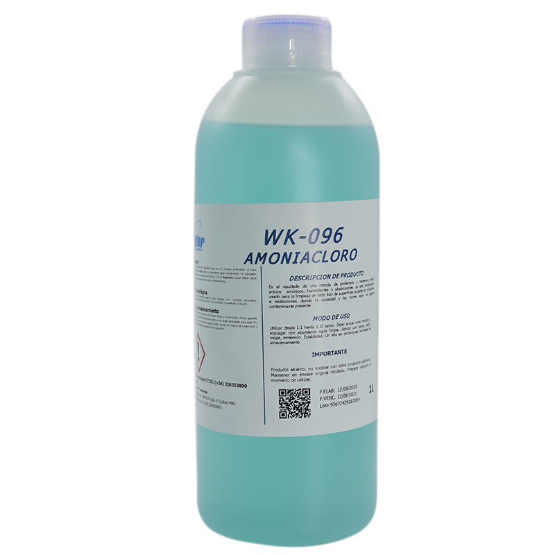 Amoniacloro Winkler Botella 1 litro | Punto Oriente - Productos de Limpieza