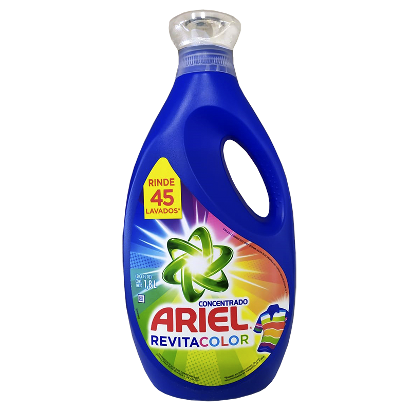 Detergente Líquido Ariel Revitacolor 1.8lts | Punto Oriente