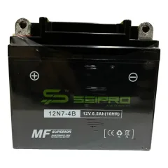 Bateria 12N7-4B Activada