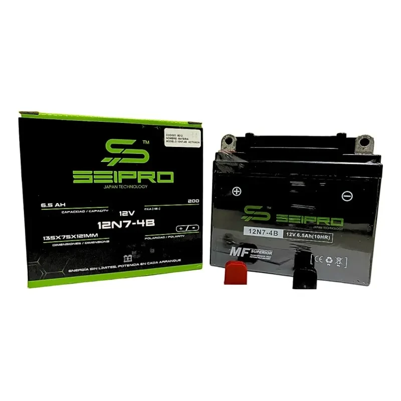 Bateria 12N7-4B Activada2