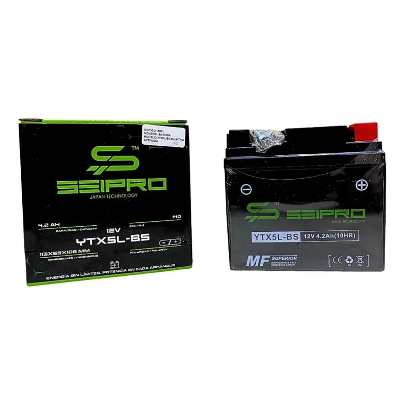 Bateria Ytx5L / Btx5L / Htx5L Activada1