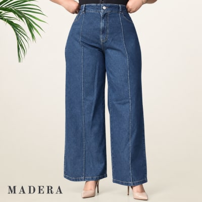 Denim Venas Cintura Elasticada1