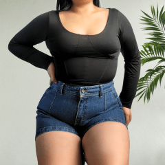 Polo Manga Larga Suplex Corset