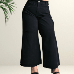 Wide Leg Cintura Elasticada PETIT