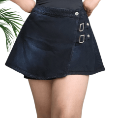 Falda Envolvente Denim