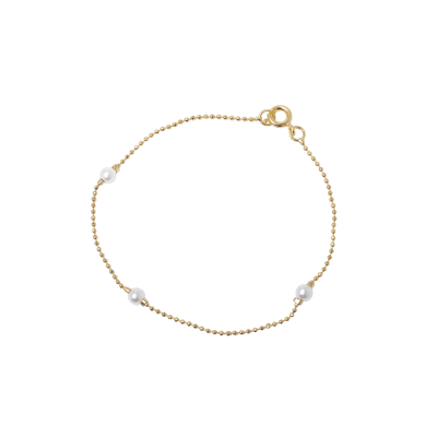 PULSERA PERLAS CADENA BOLITAS1