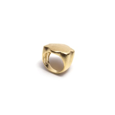 ANILLO BAÑO DE ORO FACETADO FLOR1