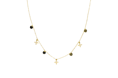 COLLAR BAÑO DE ORO FULMINE1