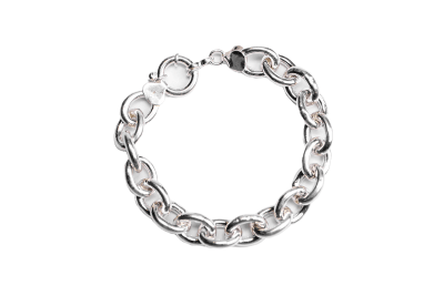 PULSERA PLATA ESLABON FILO1