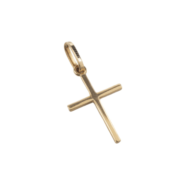 COLGANTE ORO 18KT CRUZ RECTA1