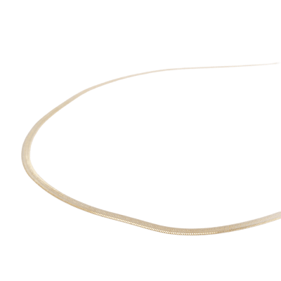 CADENA BAÑO DE ORO CINTA PLANA1