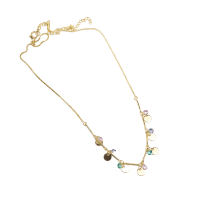 CADENA BARRAS- CRISTALES Y MONEDAS COLGANTES2