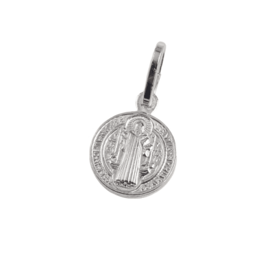 COLGANTE PLATA SAN BENITO 1,3 CM1