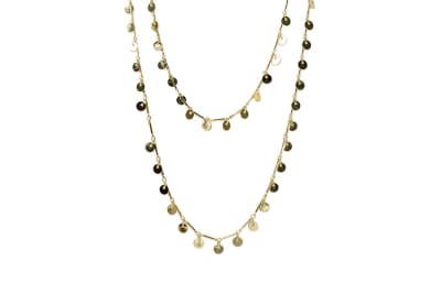 COLLAR BAÑO DE ORO MONEDAS MOVIMIENTO1