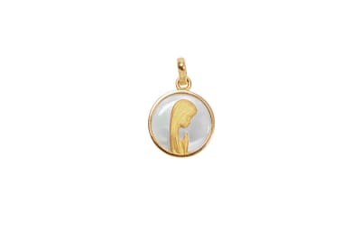 COLGANTE ORO 18KT VIRGEN NIÑA NACAR1