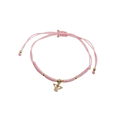 PULSERA MACRAME ROSE